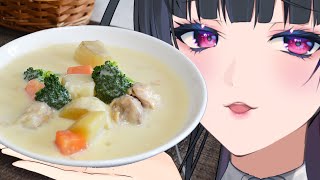 【COOKING￤夕方料理配信】Make Cream Stew for lunch🥛🐄 昼ごはんにクリームシチュー作るわよぇ【HANDCAM￤手が出る】