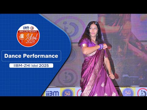 A Captivating Dance Performance at IIBM-ZHI Idol 2025 — Blending Grace, Rhythm, and Perfect Harmony.