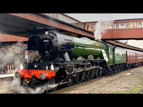 A Very Late 60103 Flying Scotsman at York - “The Festive Flying Scotsman” - 14/12/25 