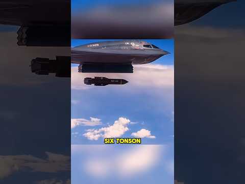 How did the GBU57 bunker buster penetrate 60 meters of concrete #education #military  #aviation
