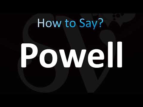 How to Pronounce Powell (CORRECTLY!)