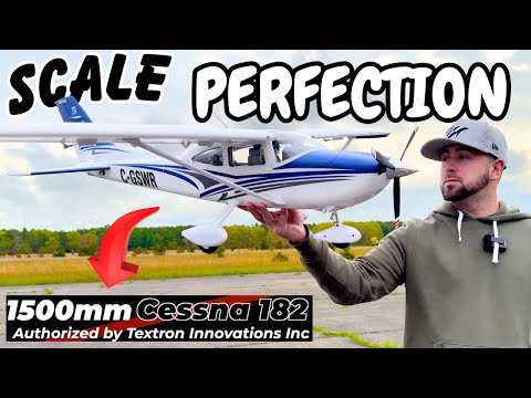 A realistic & affordable BEAUTY! - FMS 1500mm Cessna 182