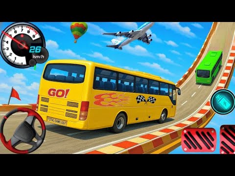 Bus Stunt Mega Ramp Simulator – Extreme Impossible Tracks 3D Gameplay