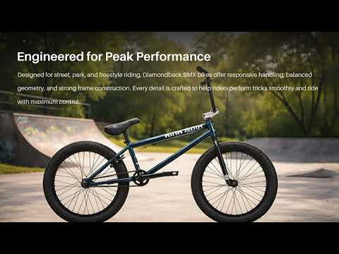 Diamondback BMX Bikes – Power, Performance & Street Dominance  Shop at BMXCrewHub