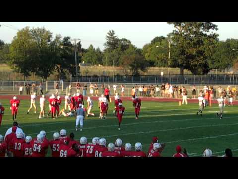High School Kicker Sexton Football 2010