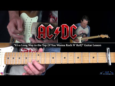 AC/DC - It's a Long Way to the Top (If You Wanna Rock N' Roll) Guitar Lesson