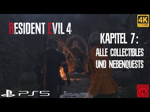 Resident Evil 4 Remake I Kapitel 7: Alle Collectibles und Nebenquests Guide I [4K] [PS5] [Deutsch]