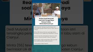 Reaksi Dedi Mulyadi soal Permintaan Istri Penganiaya Pencuri Labu, Singgung Persidangan Kelak