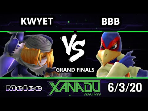 S@X 356 Online Grand Finals - BBB [L] (Falco) Vs. Kwyet (Sheik) Smash Melee - SSBM