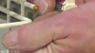 Whirlpool Dishwasher Repair - How to Replace the Wheel Gasket (Whirlpool Part # WP9743002)