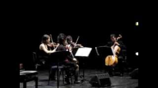 String Quartet  'Levend Zilver' - Part 1 (Comp. Daniel van Huffelen)