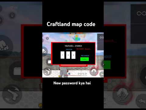 Xyansh 2vs2 craftland map code #shorts #viral #freefireindia
