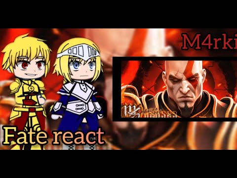 Fate react | Kratos | (GOD of war) | Ruína Dos Deuses | @M4rkim| #gachareact #Saad009Saleh  #fate