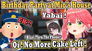 Miko Panics Subaru's Voice Blasts Through the Phone, Even the Taxi Driver Hears It !