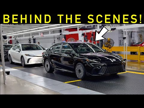Thumbnail for INSIDE the RAV4 & Camry FACTORY! -- Toyota Kentucky Plant Production Line Tour! by Toyota, Lexus ES, Toyota Camry, Toyota RAV4, Lexus, Car, Vehicle