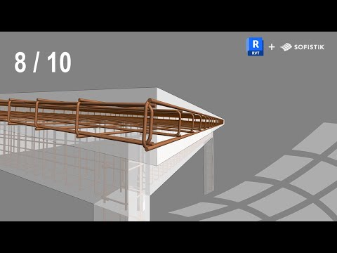 Revit + SOFiSTiK Bewehrung 8/10 - Flächenförmige Bauteile