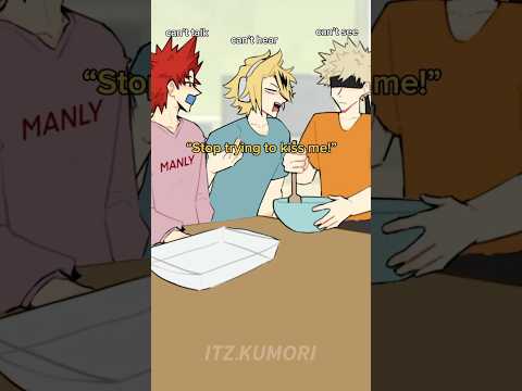 BAKU SQUAD BAKING BLIND, DEAF AND MUTE | #mha #kirishima #bakugou #denki