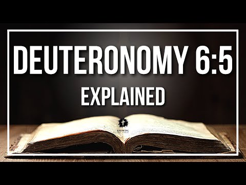 DEUTERONOMY 6:5 Explained | DEUTERONOMY 6:5 Meaning According to the Bible [KJV]