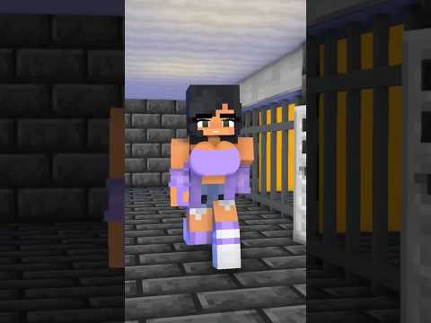 Help Tiny Poor Girl Escape Prison Challenge & Mega Revenge- Monster School Minecraft #shorts