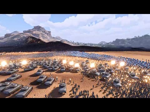 Will 4 Million Army Under Genghis Khan Defeat the United Armies & Conquer the Knight Village?  UEBS2