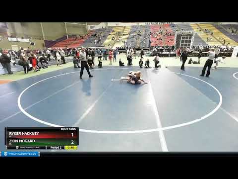 93 Lbs Cons. Round 3 - Zion Mogard, IA Vs Ryker Hackney, IA 71ee
