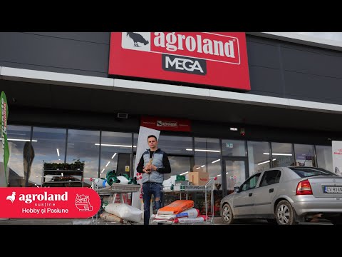 Am cumpărat 2 coșuri pline de produse pentru animale de la AGROLAND MEGA+Frunză a fost ajutorul meu!