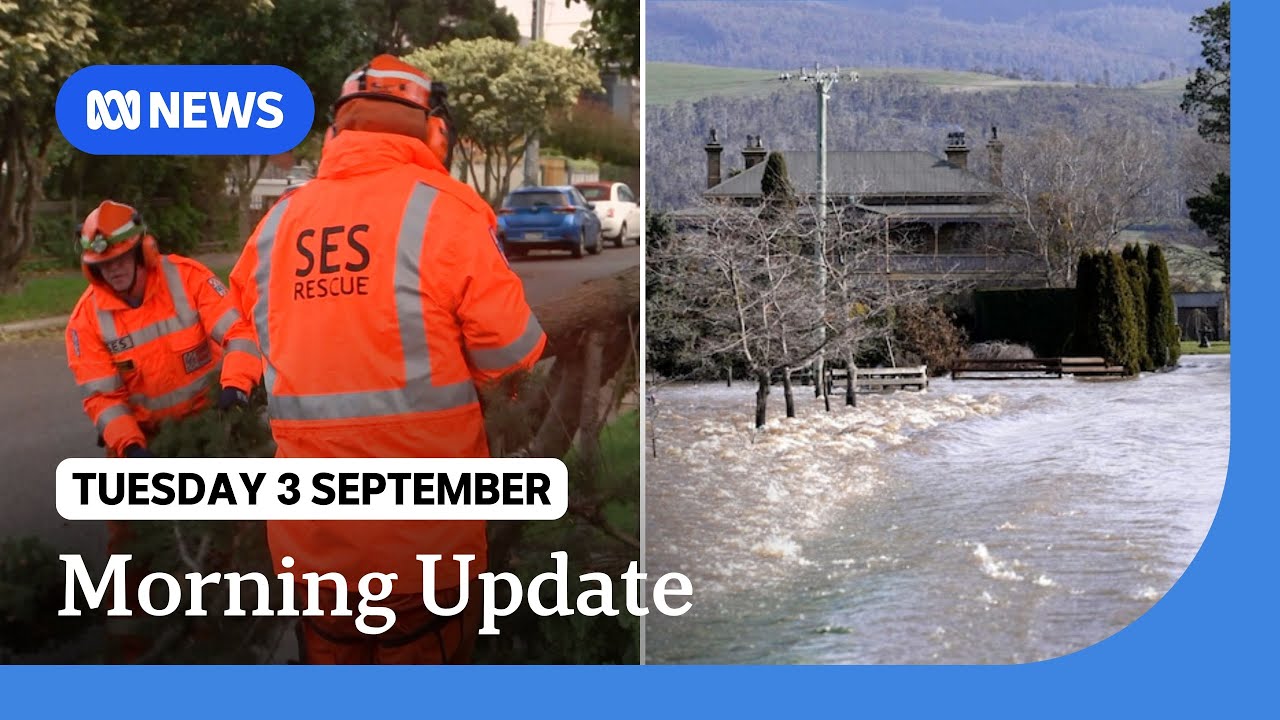 Major flooding in Tasmania + thousands still without power in Victoria | ABC News