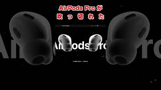 AirPods Pro（第2世代）が　吹　っ　切　れ　た