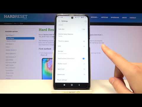 How to Turn On/Off Location Tags on TCL 20 5G – Camera Settings