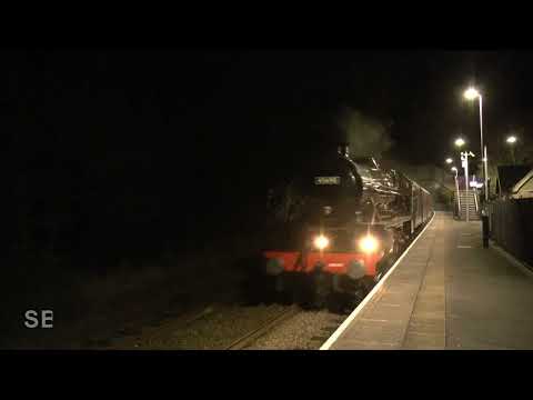 LMS Jubilee 45690 Leander Light engine Carnforth to Keighley 27/02/2023