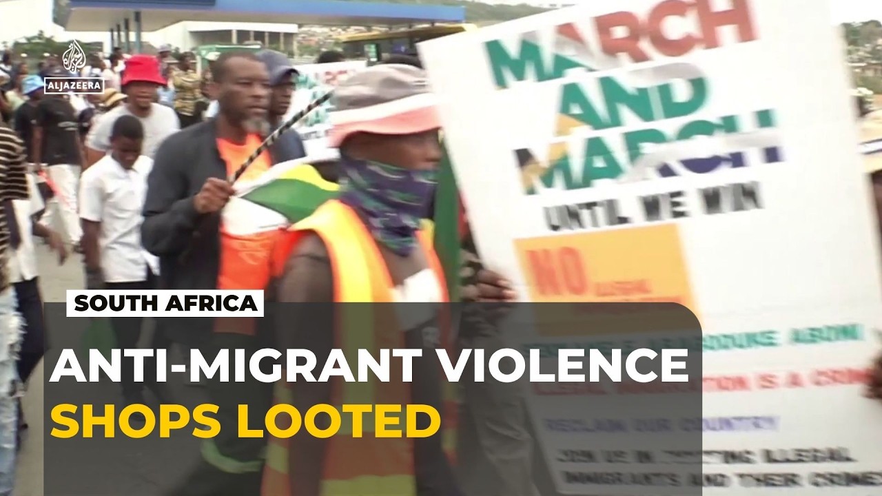 Foreign-Owned Shops Targeted as Anti-Migrant Tensions Rise in South Africa