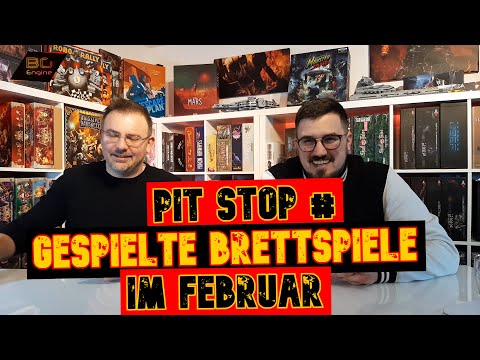 PIT STOP 20#02 - Gespielte Brettspiele im Februar