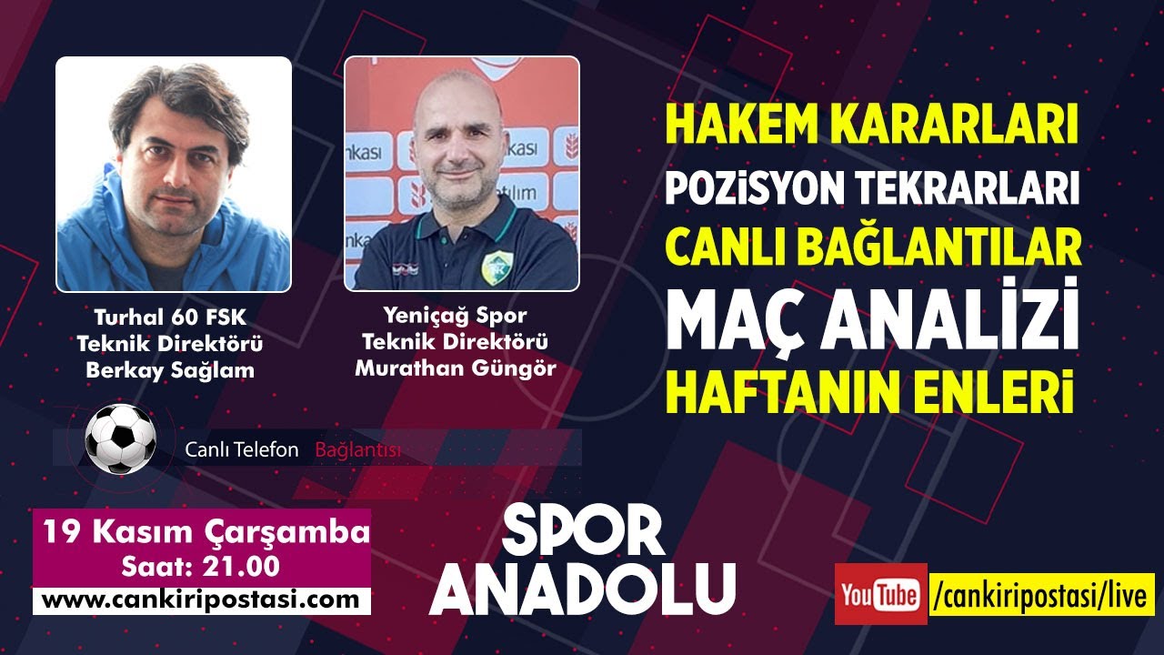 Spor Anadolu | 6. Bölüm | CANLI