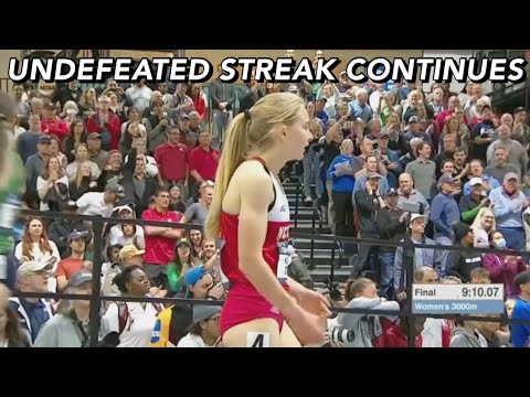 Katelyn Tuohy wins 3000m and completes the 5k/3k double