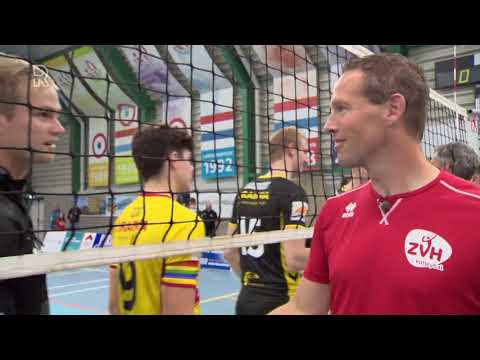 Volleybalwedstrijd ZVH-Dynamo gestaakt vanwege te natte vloer