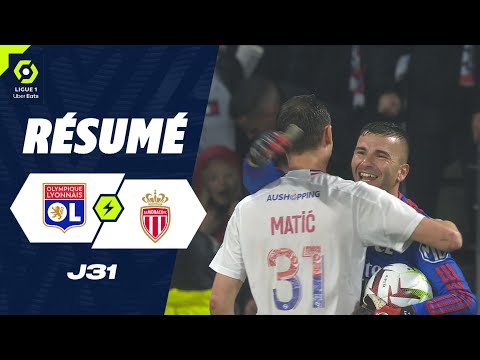 Resumen de Olympique Lyonnais vs Monaco Matchday 31