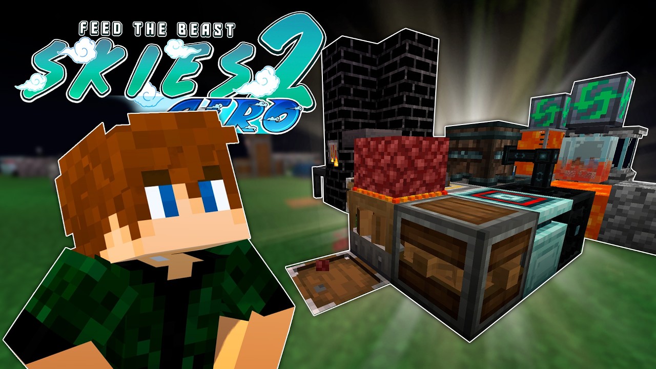 FÁBRICA de BLAZE POWER 100% AUTOMÁTICA!!! - Minecraft FTB Skies 2 Aero E06 (1.21.1)