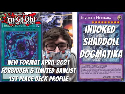 Yugioh New Banlist April 2021 Format Locals 1st Place Deck Profile - Invoked Shaddoll Dogmatika