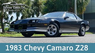 Video Thumbnail for 1983 Chevrolet Camaro Z28