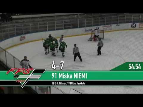 SUOMI-SARJA 2016-2017: 14.10.2016 FPS - Pyry 4-7