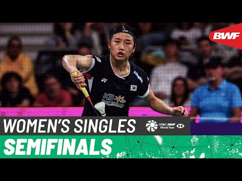 Orleans Masters Badminton 2025 | An Se Young (KOR) [1] vs. Gao Fang Jie (CHN) | SF