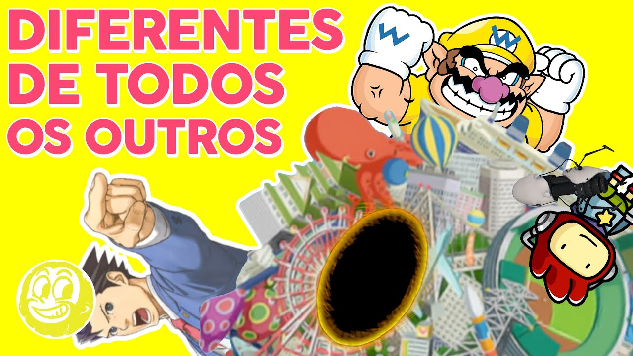 VOCÊ CONHECE ESSES 7 JOGOS ORIGINAIS E ÚNICOS?