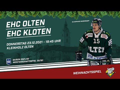 23.12.2021 EHC Olten - EHC Kloten 2:0