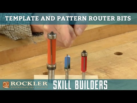 Router Bits for Cutting Templates and Patterns | Rockler Skill Builder