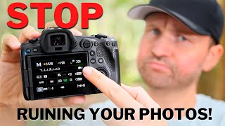 Low ISOs Are RUINING Your Photos! Here's Why!