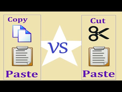 How Cut Copy and Paste work in Computer? | cut copy paste in computer/laptop