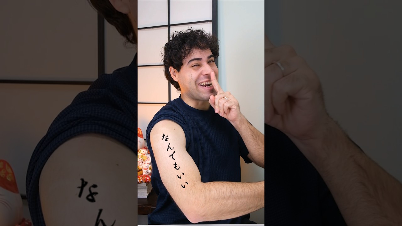 Me puse un tatuaje en Japones y salio muy mal #shorts
