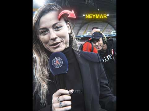 Neymar and Ronaldo with reportor😁🔥