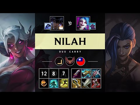 Nilah ADC vs Jinx - TW Grandmaster Patch 25.13