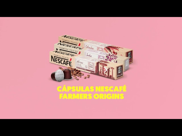 Vídeo relacionado con NESCAFÉ Farmers Origins Paquete Variado - Cápsulas de café de diferentes orígenes, con granos de arábica y robusta de tueste medio 6 x 10 (60 cápsulas) - Exclusivo de Amazon